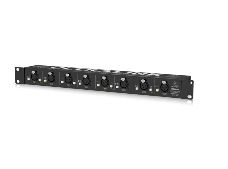 Behringer ULTRALINK MS8000 8 Kanal Mikrofon Splitter