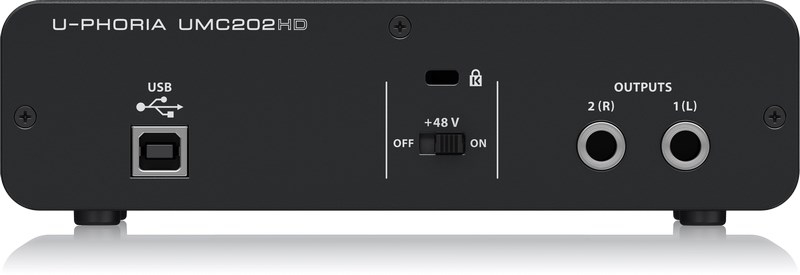 Behringer UMC202HD 2 Giriş 2 Çıkış Ses Kartı