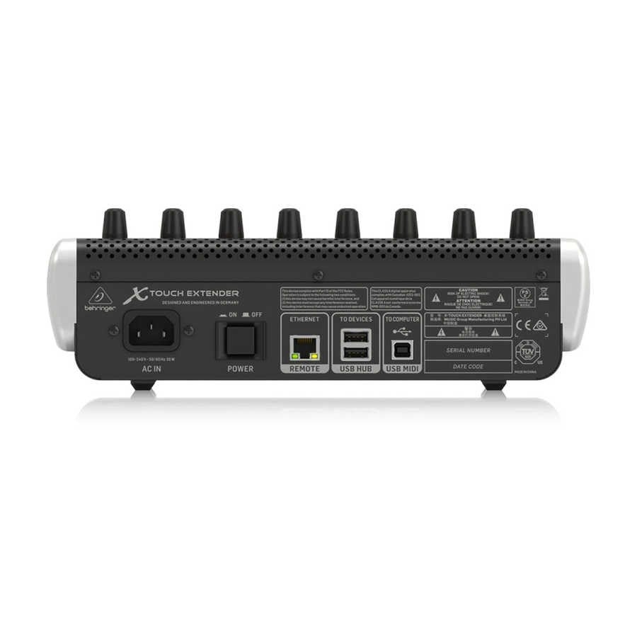 Behringer X-TOUCH EXTENDER 8 Dokunmaya Duyarlı Kontrol Ünitesi
