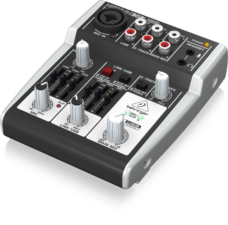 Behringer XENXY 302USB 3 Kanal Deck Mikser