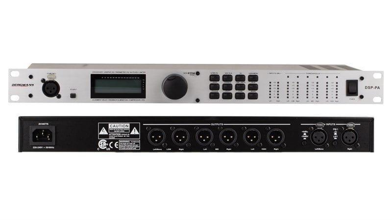 Bergmann DSP-PA Pc Bağlantısız Prosesör