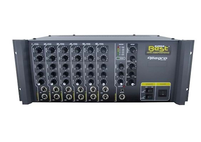 Best AN400MRT 400 Watt 100 V 6 Kanal Anfili Mikser