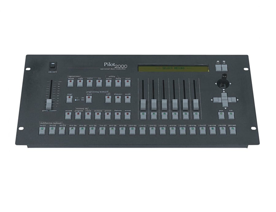 BlueStar LC-2000 512 Kanallı Işık Kontrol Mikseri