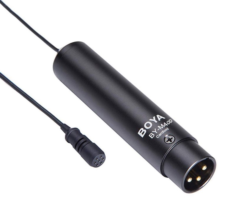 Boya  BY-M4OD Çok Yönlü XLR Yaka Mikrofonu