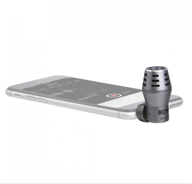 Boya BY-A100 Profesyonel Mini Telefon Mikrofonu 