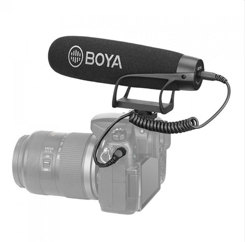 Boya BY-BM2021 Kamera Uyumlu Süper Cardioid Shotgun Mikrofon