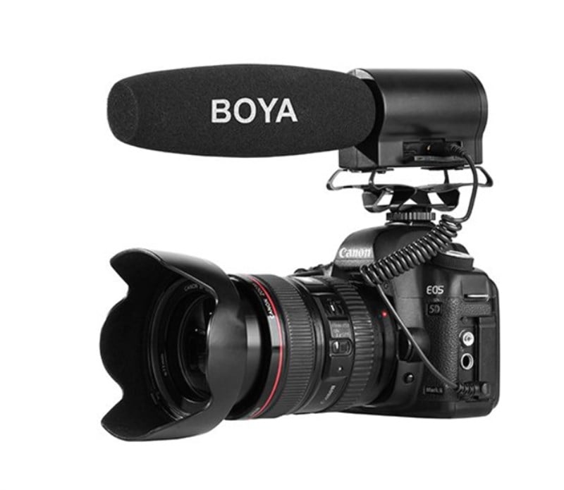 Boya BY-DMR7 Kayıt Yapabilen Shotgun Mikrofon