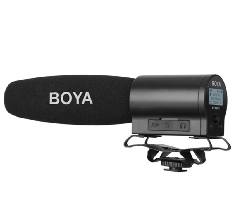 Boya BY-DMR7 Kayıt Yapabilen Shotgun Mikrofon
