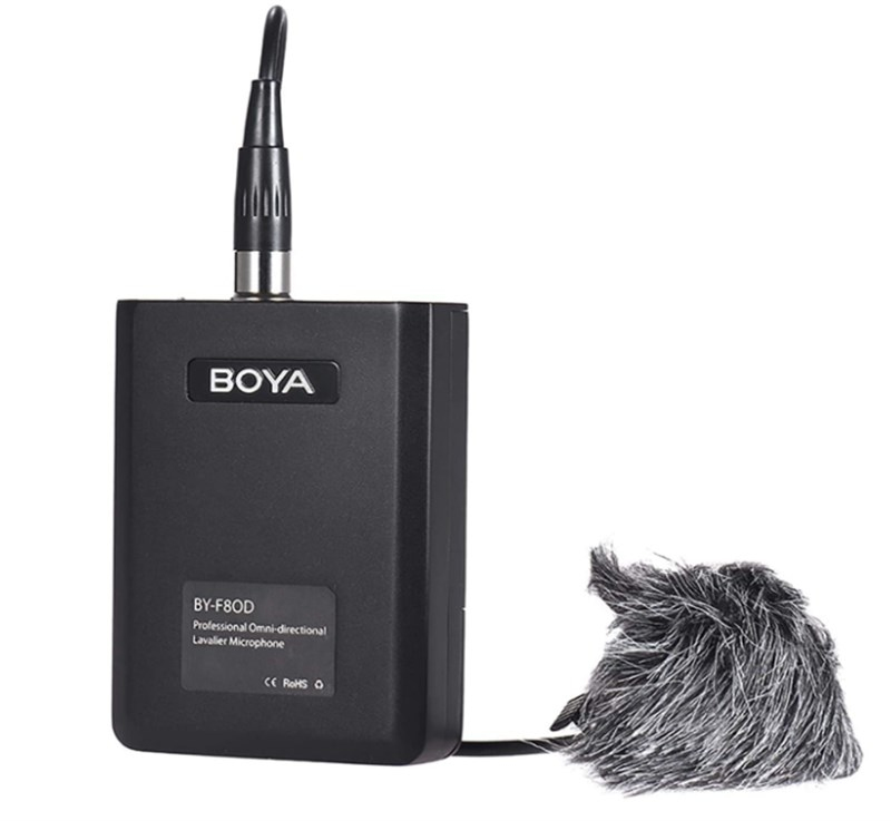 Boya BY-F8OD Akustik Vokal Sahne Yaka Mikrofonu