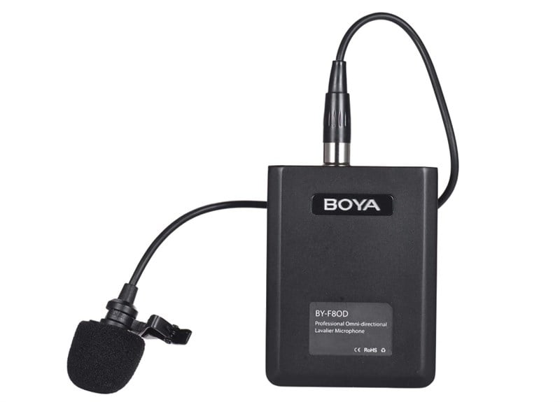Boya BY-F8OD Akustik Vokal Sahne Yaka Mikrofonu