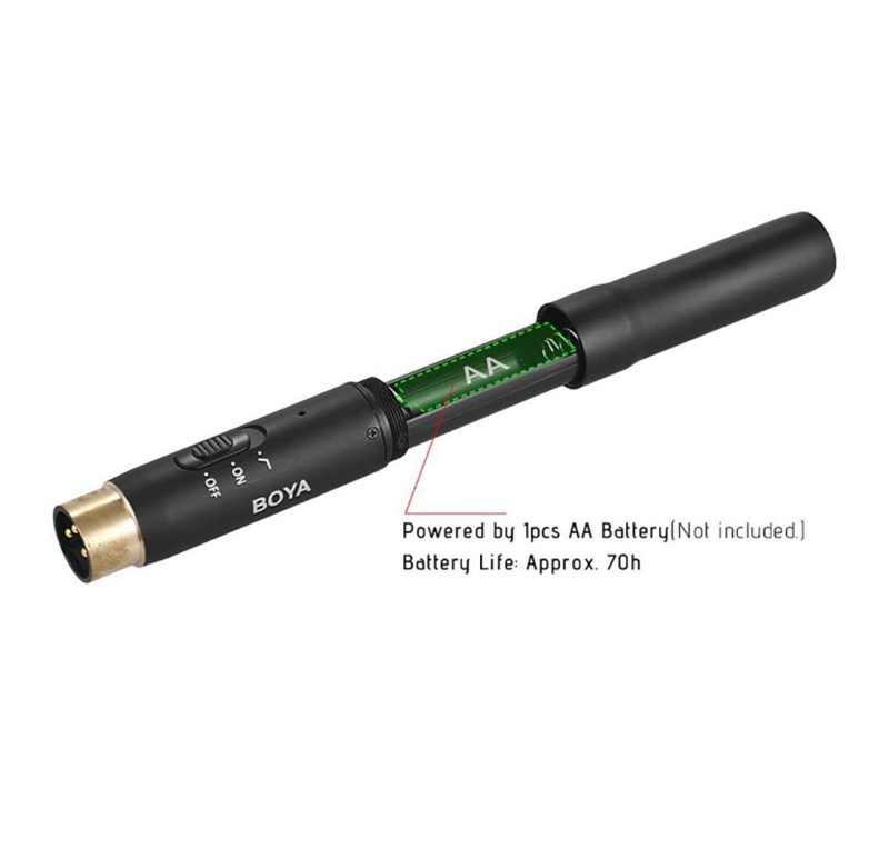 Boya BY-M11C Profesyonel XLR Yaka Mikrofonu