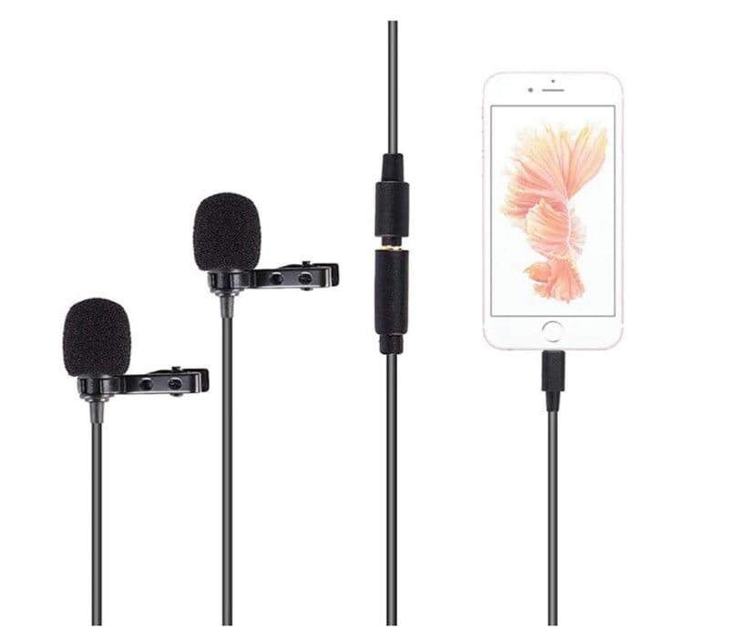 Boya BY-M2D Iphone İkili Yaka Mikrofonu