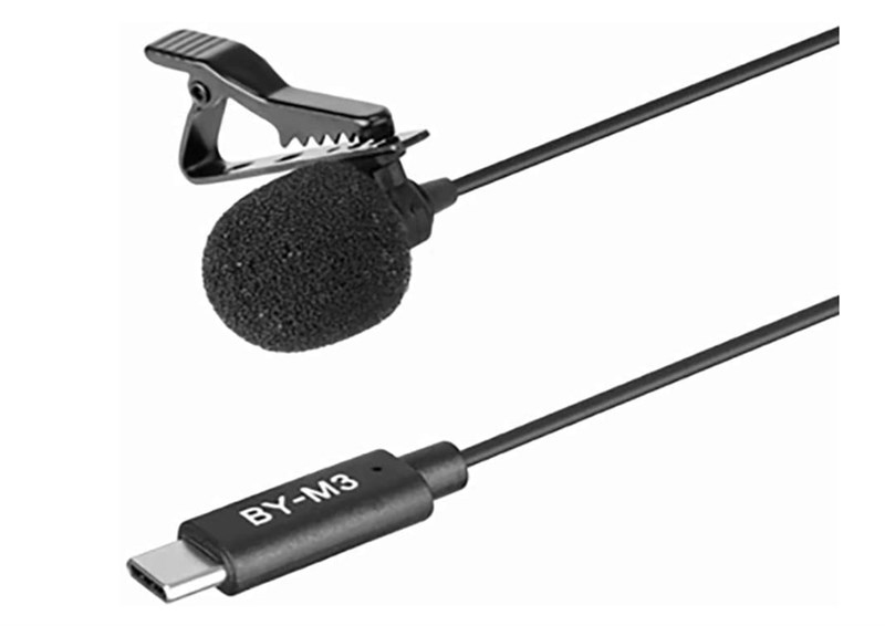 Boya BY-M3 Dijital Telefon Yaka Mikrofonu