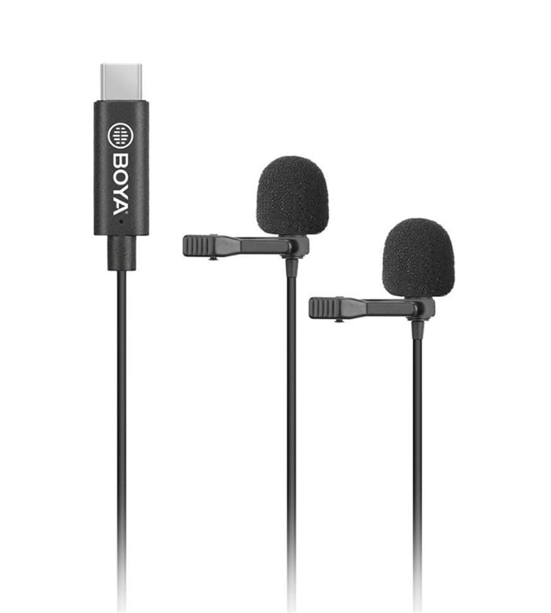 Boya BY-M3D Dijital Telefon İkili Yaka Mikrofonu