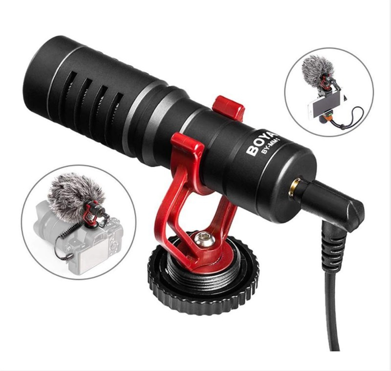 Boya BY-MM1 Vlogger ve Youtuber Condenser Mikrofon