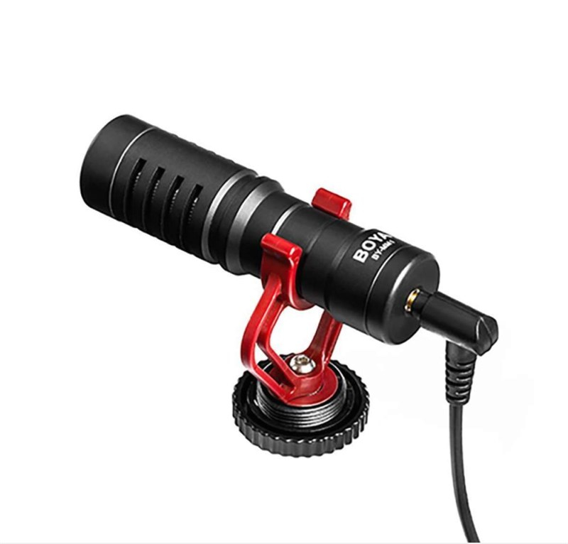 Boya BY-MM1 Vlogger ve Youtuber Condenser Mikrofon