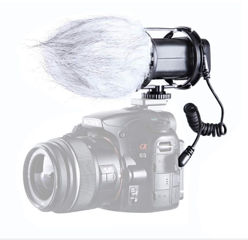 Boya BY-V02 Condenser DSLR Kamera Mikrofonu