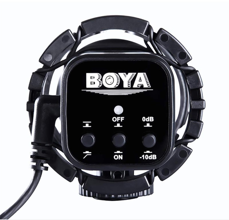 Boya BY-V02 Condenser DSLR Kamera Mikrofonu