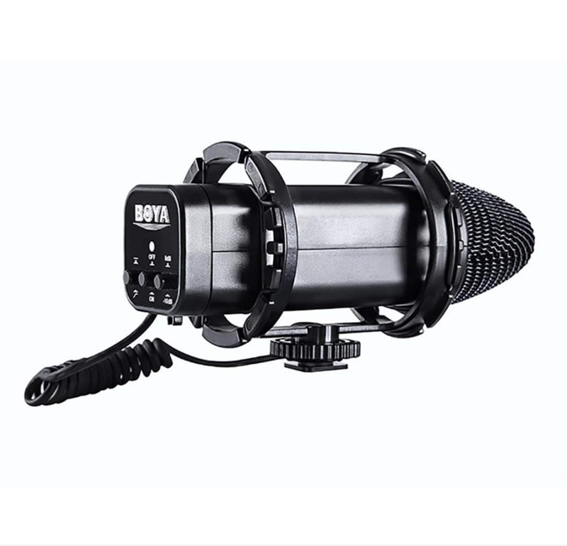 Boya BY-V02 Condenser DSLR Kamera Mikrofonu