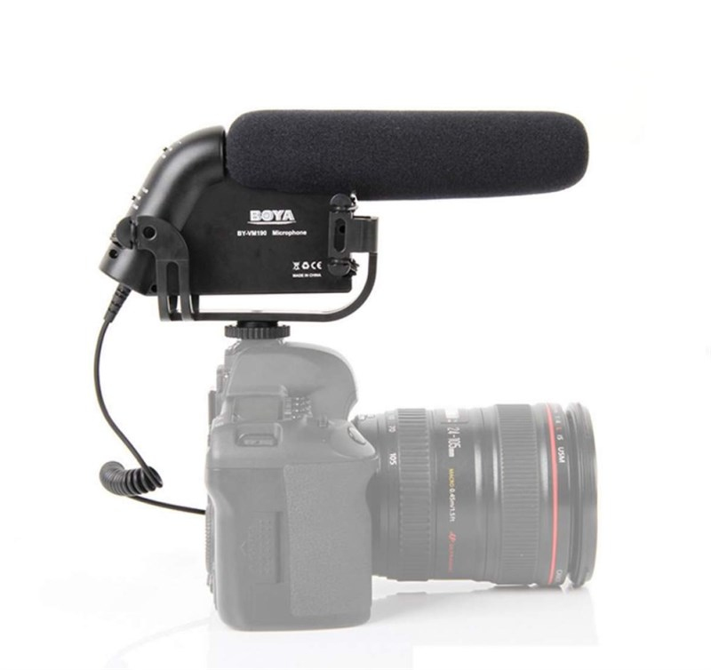 Boya BY-VM190 DSLR Fotoğraf Makinesi İçin  Tek Yönlü Condenser Mikrofon
