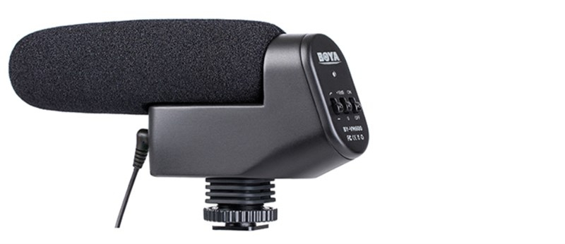 Boya BY-VM600 Profesyonel Shotgun Mikrofon 