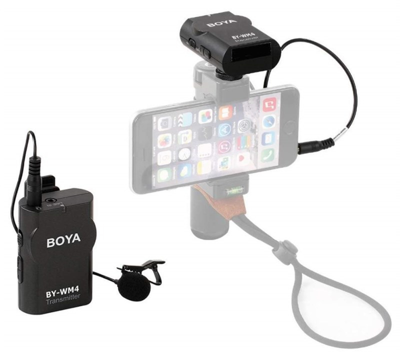 Boya BY-WM4 Pro K1 Telefon ve Tablet için Youtuber Yaka Mikrofonu 