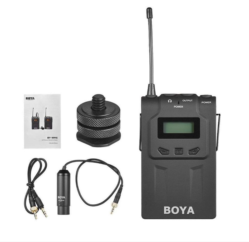 Boya BY-WM6R Kablosuz Mikrofon Alıcısı 