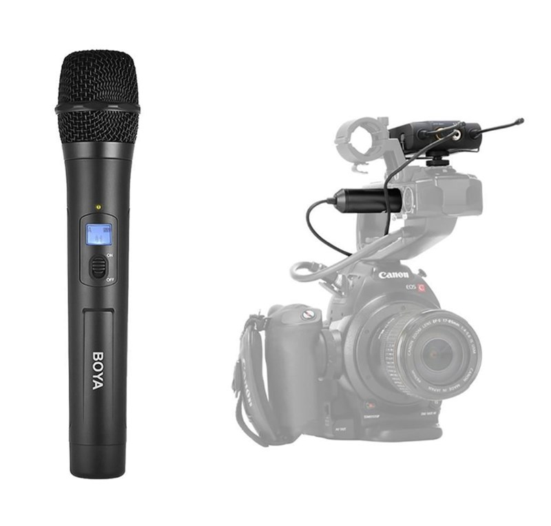 Boya BY-WM8 Pro Kit-3 Youtuber Vlogger Kablosuz El Mikrofon Seti