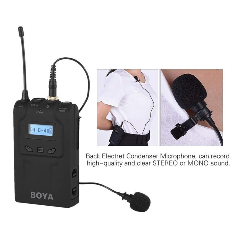 Boya TX8 Pro Kablosuz Mikrofon Vericisi 