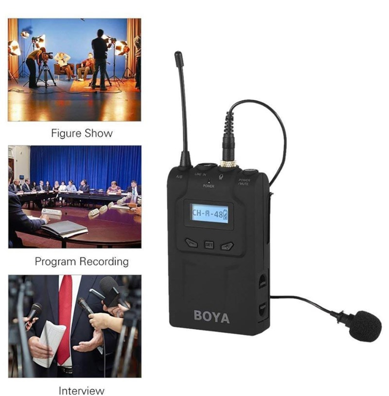 Boya TX8 Pro Kablosuz Mikrofon Vericisi 