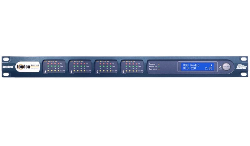 BSS Audio BLU-320 Genişletici CobraNet Sinyal İşlemci