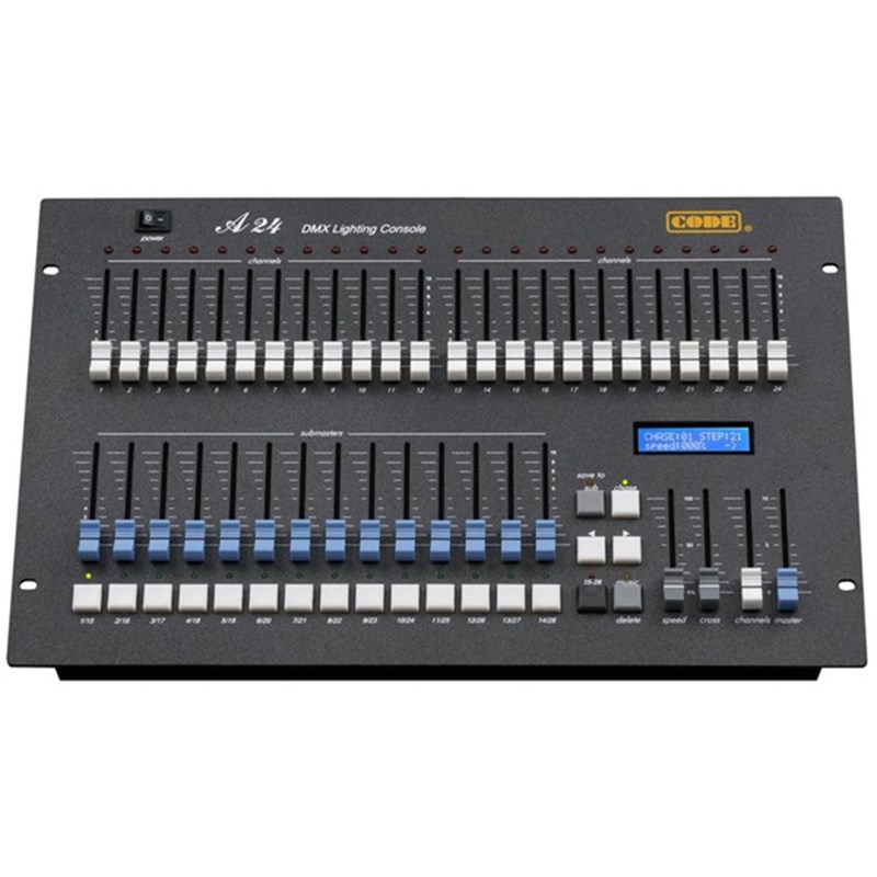 Code A 24 Dmx 24 Kanal Işık Mikseri