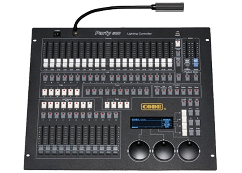 Code Party 600 - 512 Kanal Dmx Işık Kontrol Mikseri