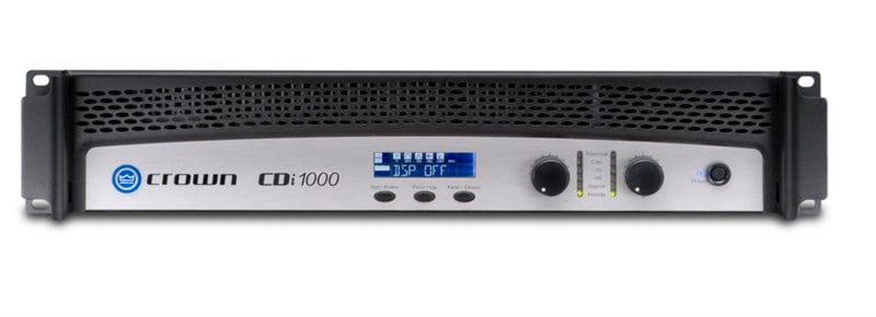 Crown CDi 1000 Power Amplifier 2x500 Watt 4 ohm 100V