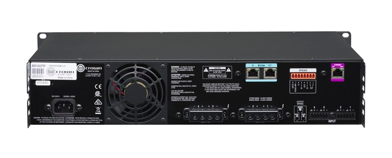 Crown CDi DriveCore 4|600BL Power Anfi 4 Kanal 600 Watt Blu Link