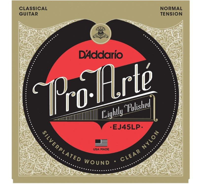 D'Addario EJ45LP Lightly Polished Klasik Gitar Teli