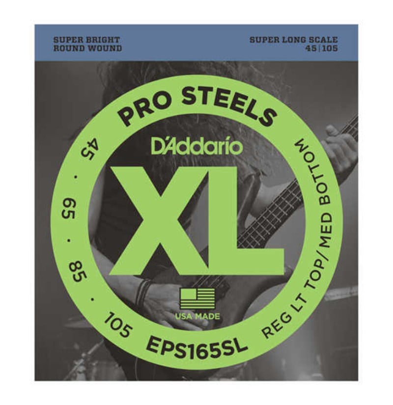 D'Addario EPS165SL ProSteels Bas Gitar Teli 45-105