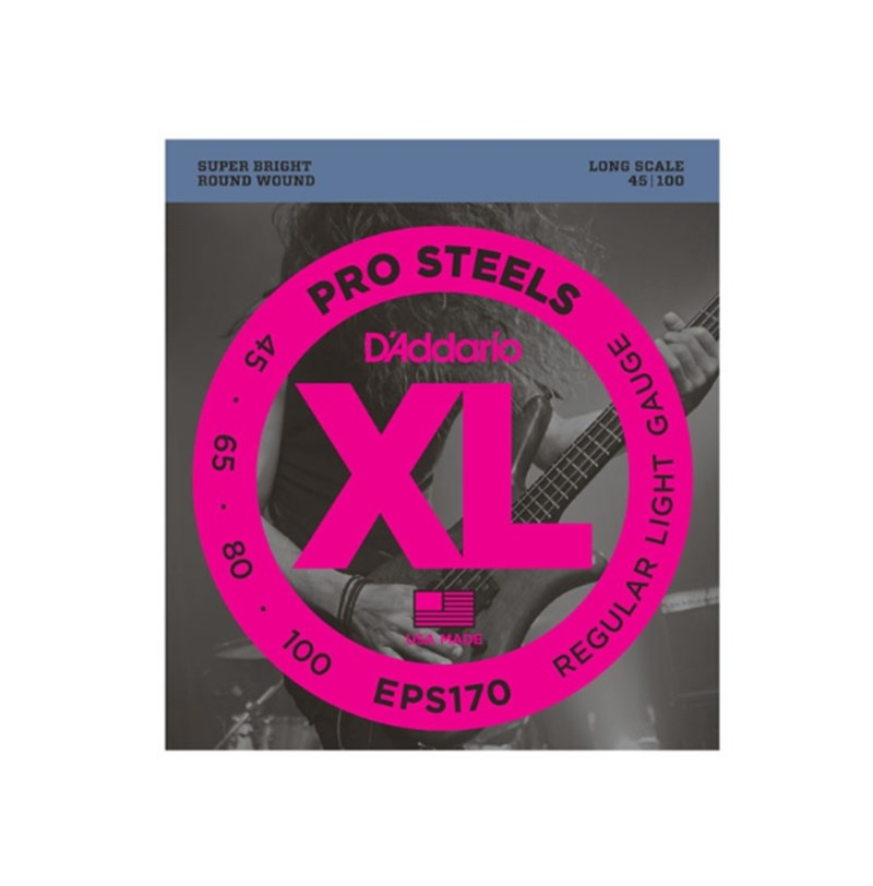 D'Addario EPS170 Bas Gitar Teli Uzun Ölçek (45-100)