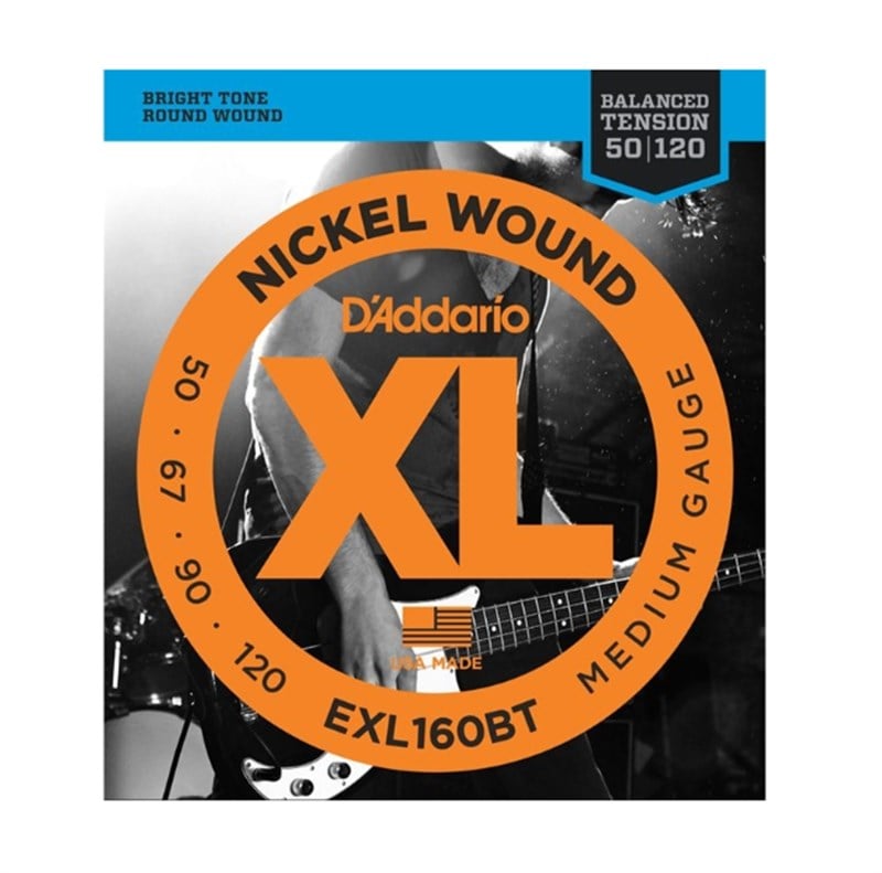 D'Addario EXL160BT Bas Gitar Teli (50-120)