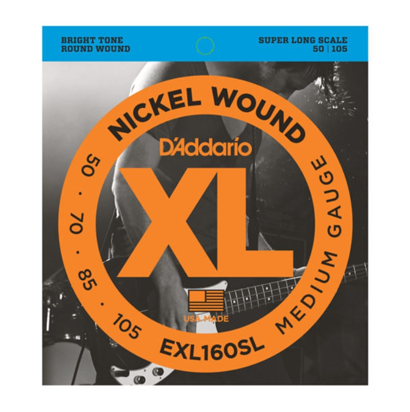 D'Addario EXL160SL Bas Gitar Teli (50-105)