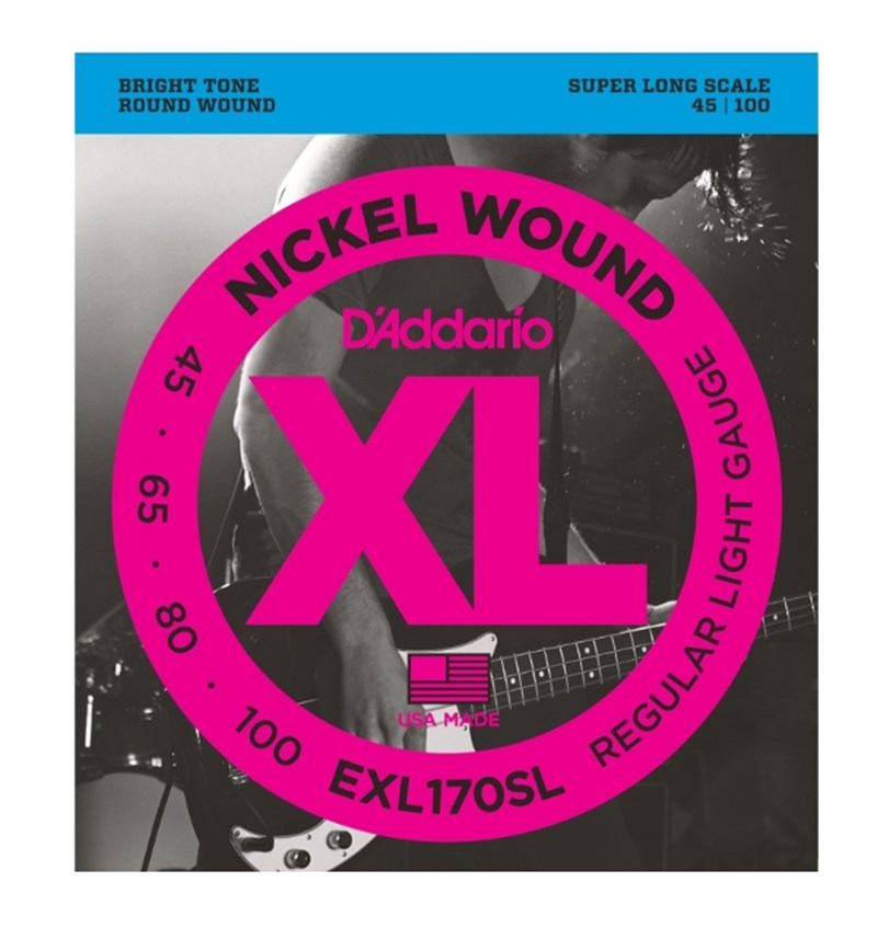D'Addario EXL170SL Bas Gitar Teli (45-100)