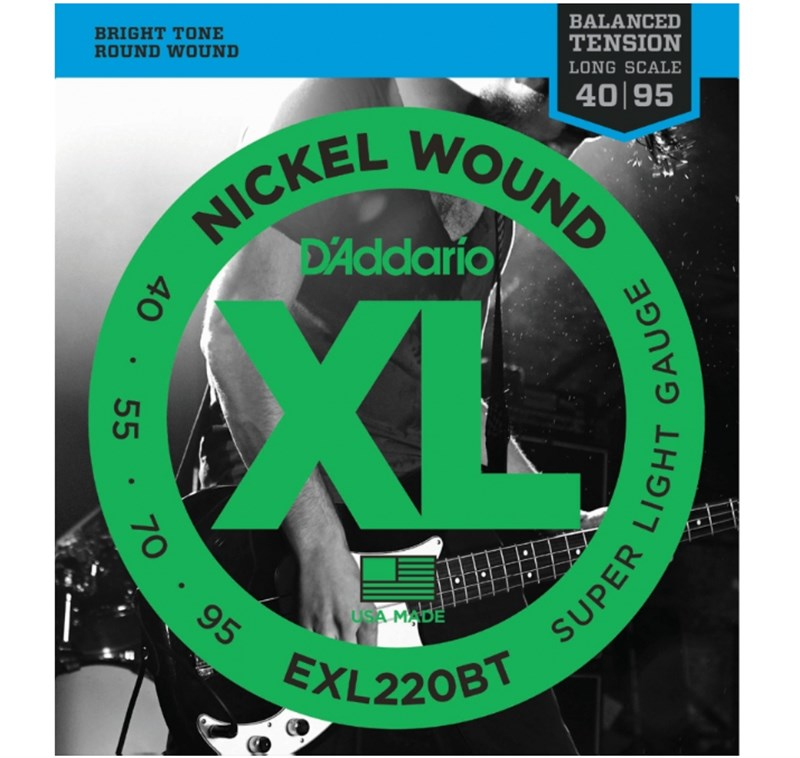 D'addario EXL220BT Bas Gitar Teli Uzun Ölçek (40-95)