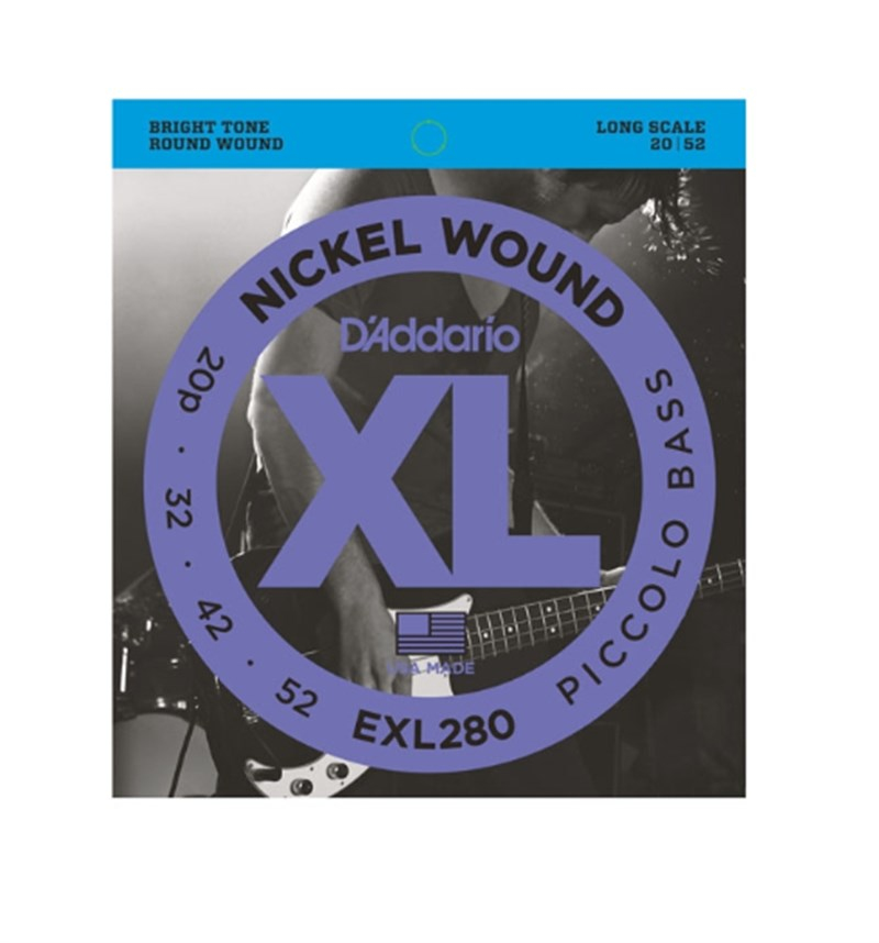 D'Addario EXL280 Bas Gitar Teli (20-52)