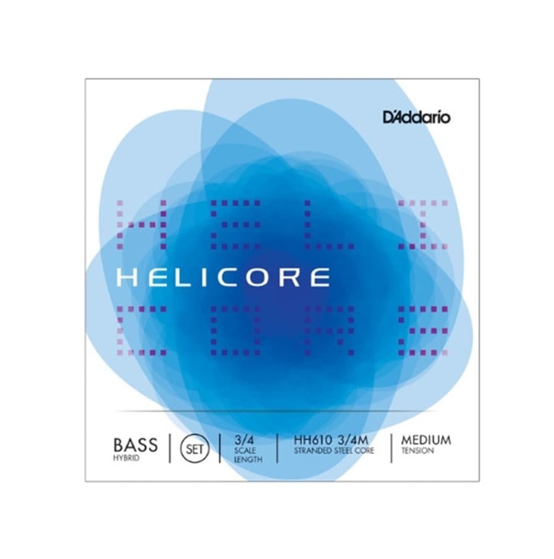 D'Addario HH610 3/4M Kontrabas Teli Helicore Hybrid