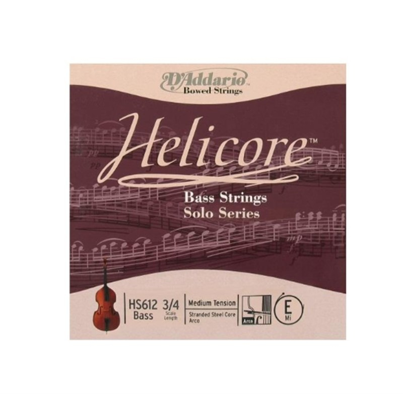 D'Addario HS612 Helicore Tek Kontrabas Teli (La)