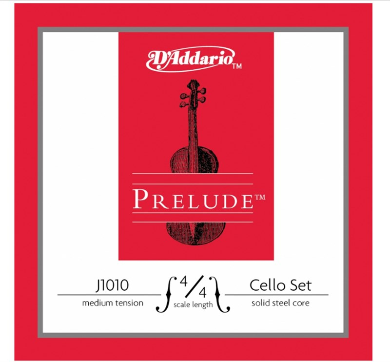 D'Addario J101044M-B10 Prelude 4/4 Çello Teli (10 Set)