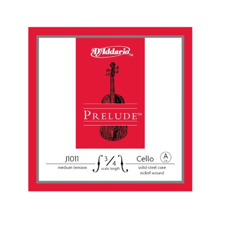 D'Addario J1011 3/4M Prelude Çello Teli (La)