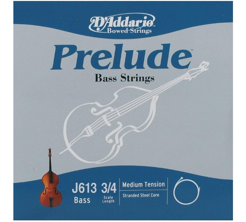 D'Addario J613 Kontrabas Teli Prelude 3/4 (La)