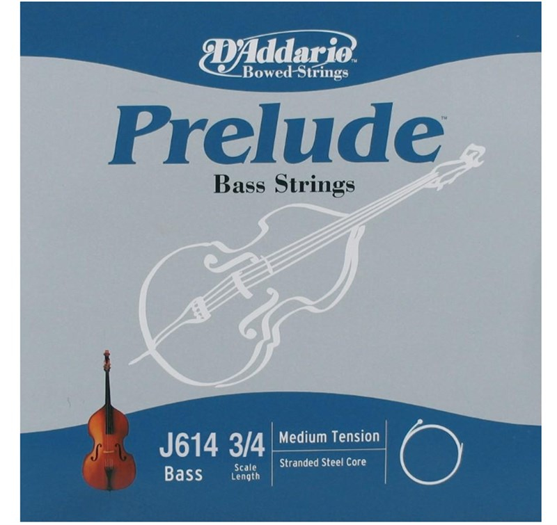 D'Addario J614 Tek Kontrabas Teli Prelude (Mi)