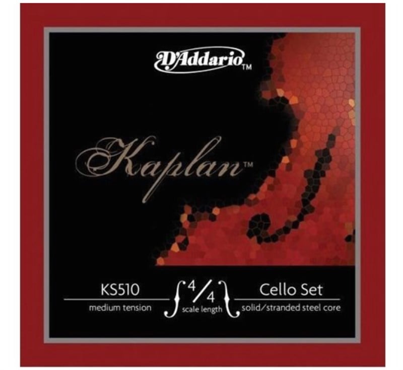 D'Addario KS510 4/4M Çello Teli Kaplan Medium Tension